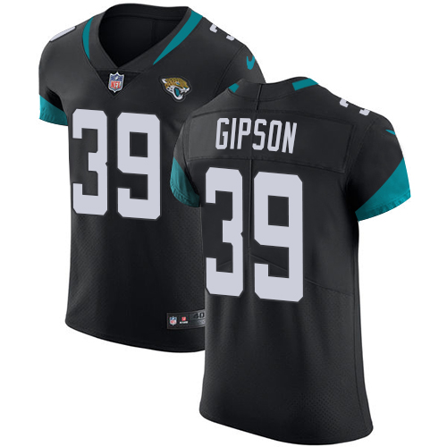 Nike Jaguars #39 Tashaun Gipson Black Alternate Men's Stitched NFL Vapor Untouchable Elite Jersey